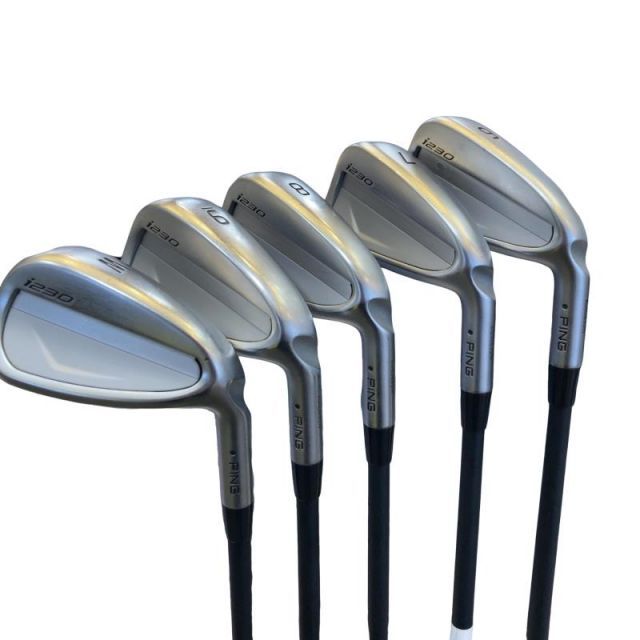 【中古】 ピン i230 6S アイアンセット IR 純正特注シャフト (フレックスS) メンズ 男性用 右利き 右用 Cランク ゴルフクラブ