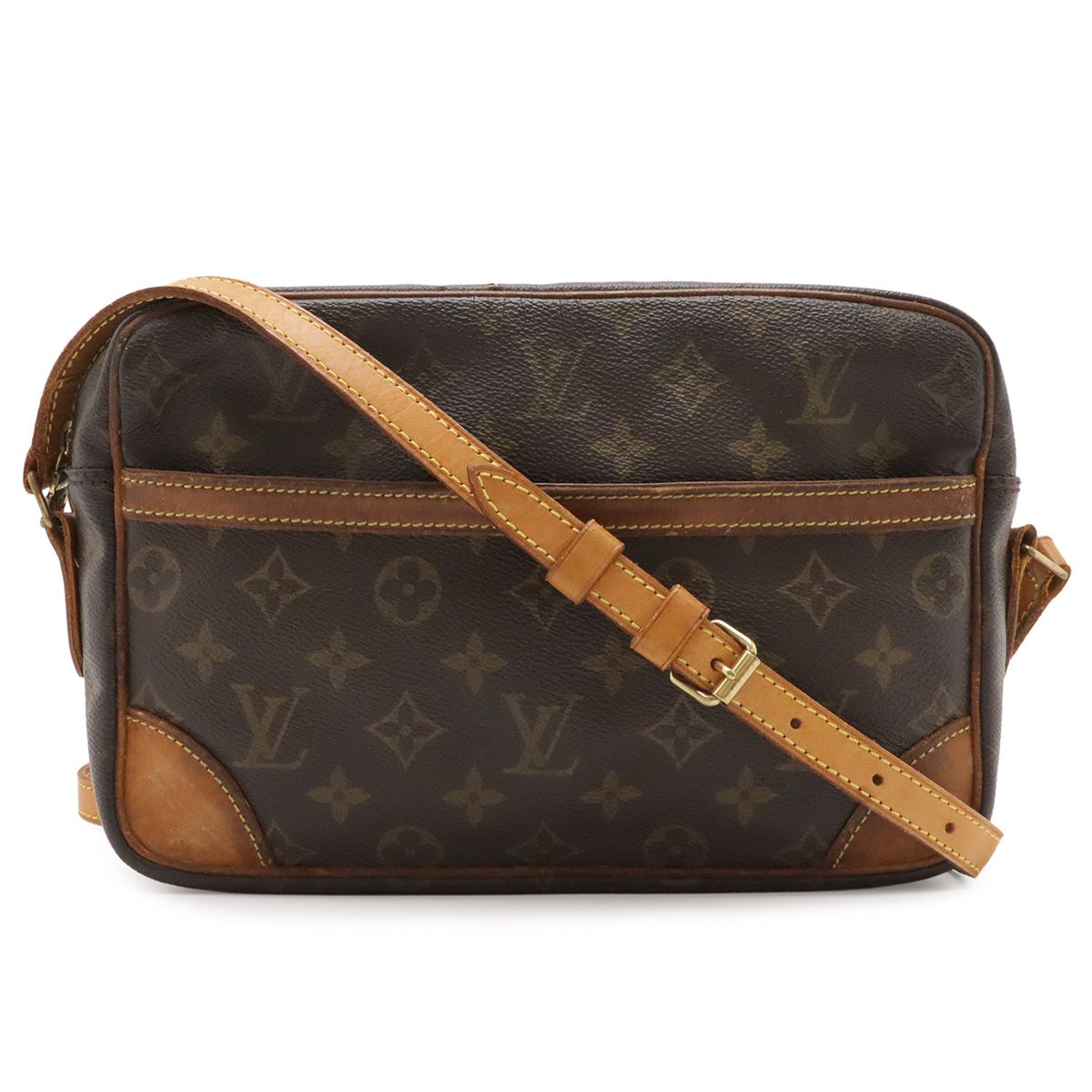 LOUIS VUITTON ルイ ヴィトン モノグラム トロカデロ27 ショルダーバッグ 斜め掛け ベタなし M51274