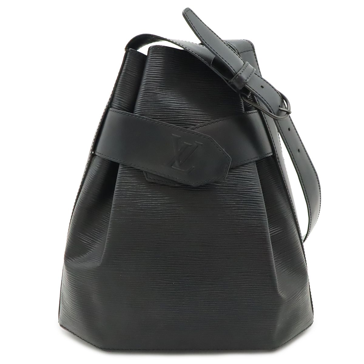 LOUIS VUITTON ルイ ヴィトン エピ サックデポールPM ショルダーバッグ セミショルダー ワンショルダー レザー ノワール 黒 ブラック M80157