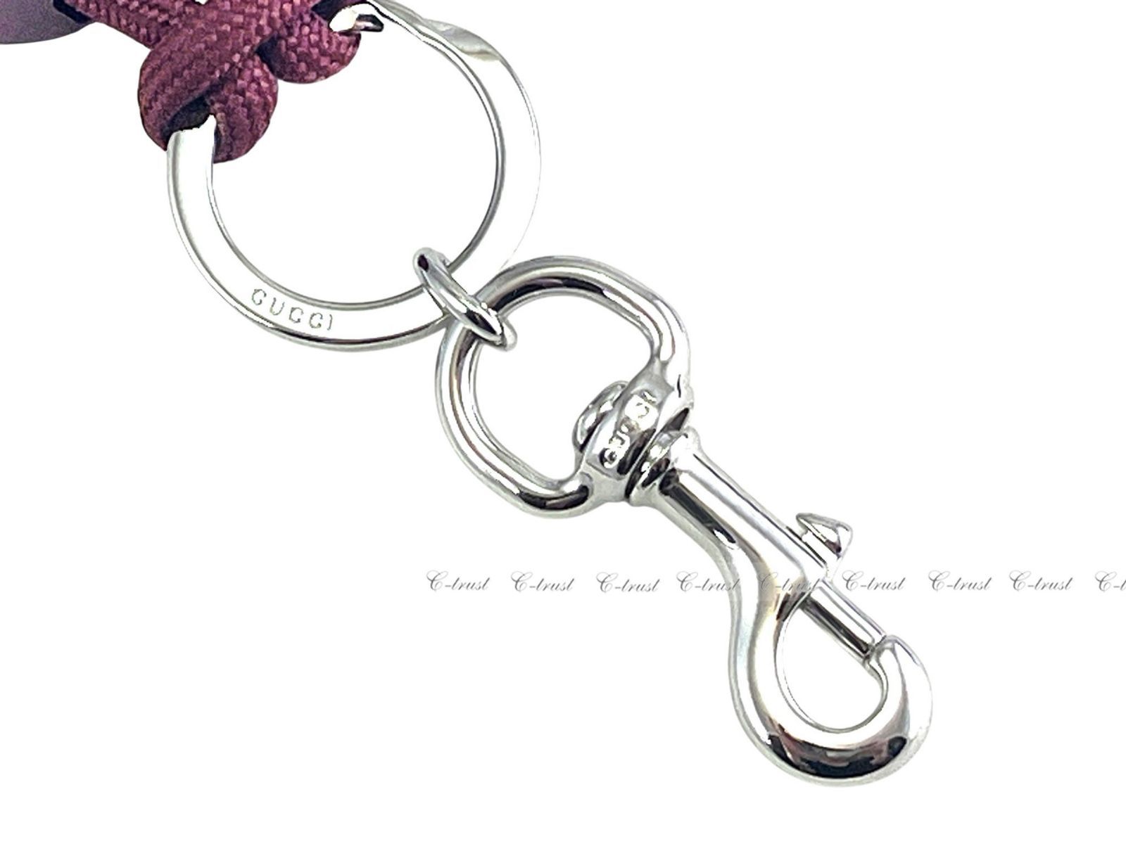 GUCCI キーホルダー GUCCI グッチ キーリング キーホルダー KEY ストラップ チャーム GG