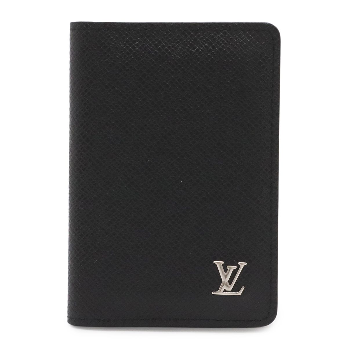 LOUIS VUITTON ルイ ヴィトン タイガ オーガナイザー ドゥ ポッシュ カードケース 名刺入れ パスケース レザー ノワール 黒 ブラック M30283