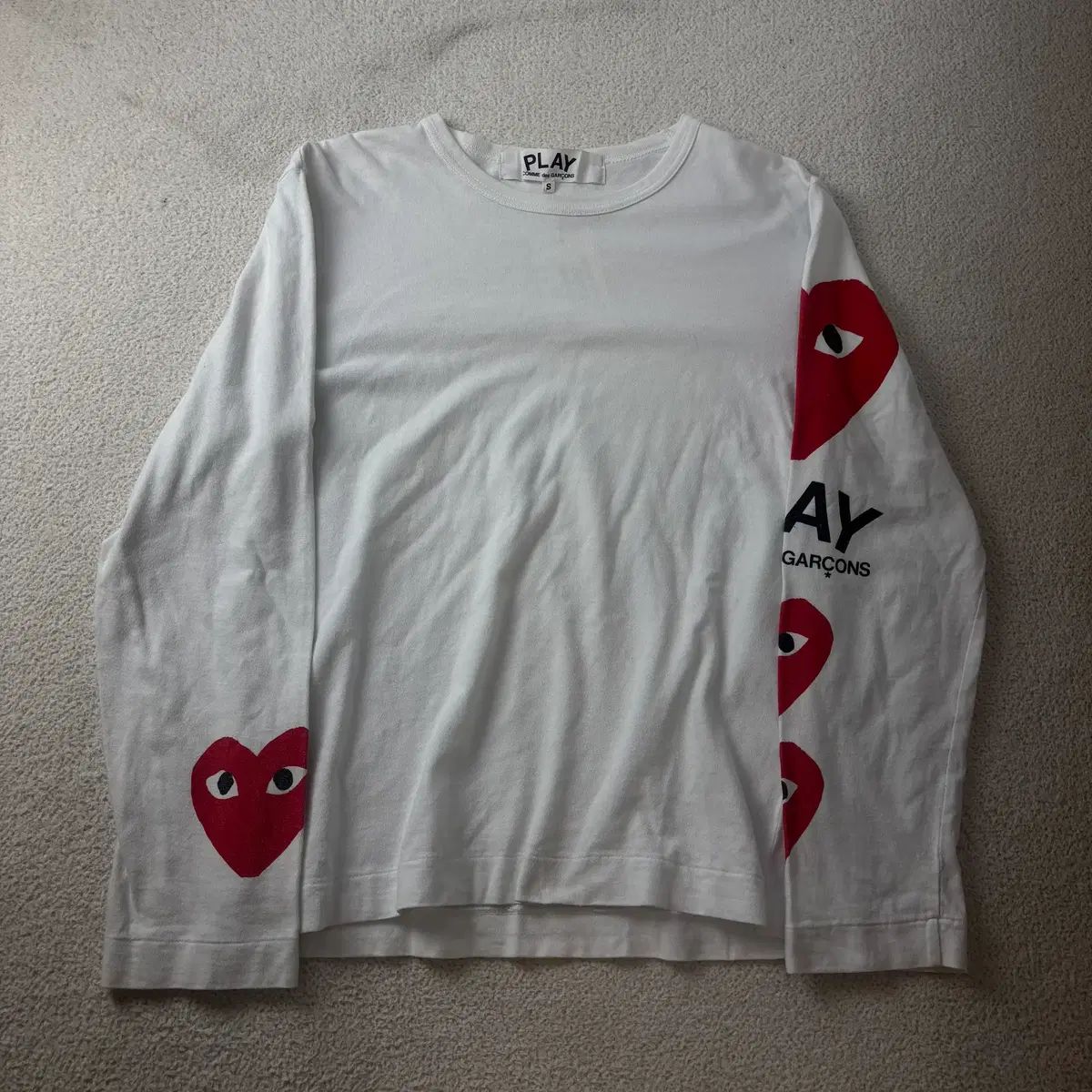 95 コム・デ・ギャルソン サイドライン ロングスリーブ Tシャツ