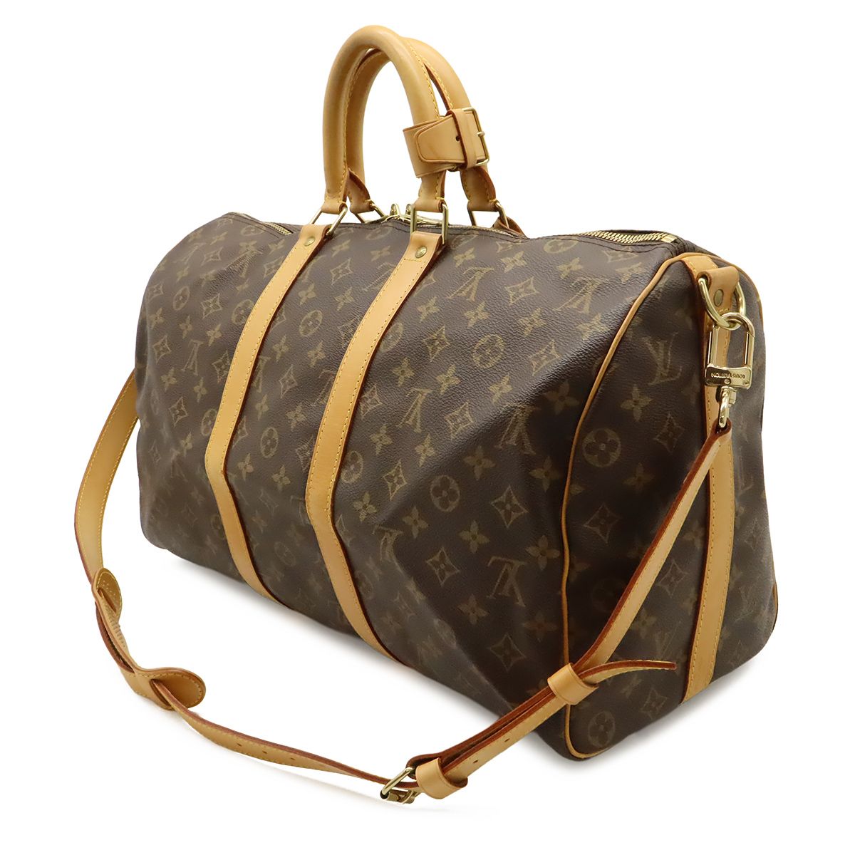 LOUIS VUITTON ルイ ヴィトン モノグラム キーポル バンドリエール45