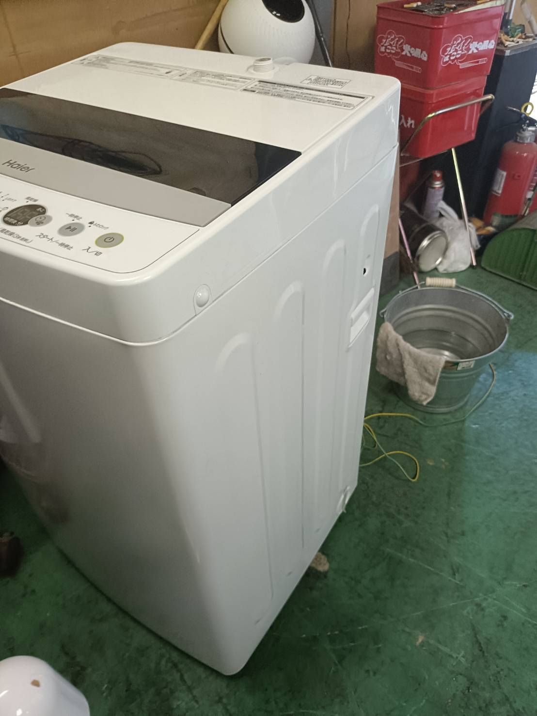 ハイアール 全自動洗濯機 4.5kg 2021年製 JW-C45D 一人暮らし [399 【極美品】2021年 4.5kg 洗濯機 Haier JW-C45D