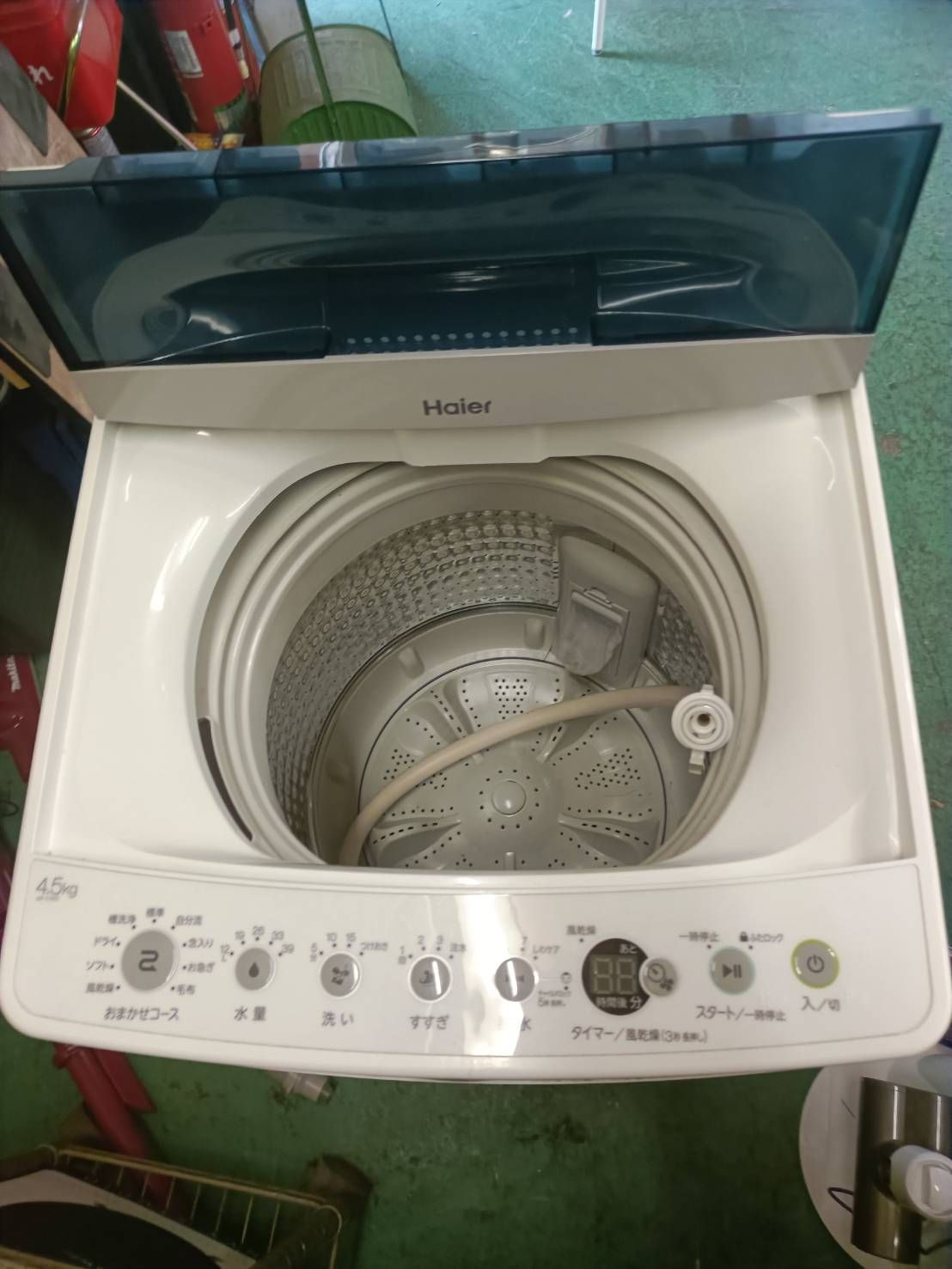 生活家電 ☆Haier/ハイアール/4.5㎏洗濯機/2021年式/JW-C45D/№442☆