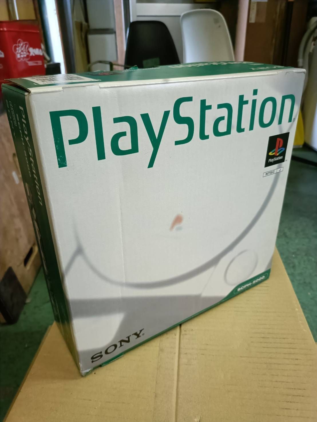 箱・付属品完備/動作OK】初代 プレイステーション SCPH-5500 プレステ