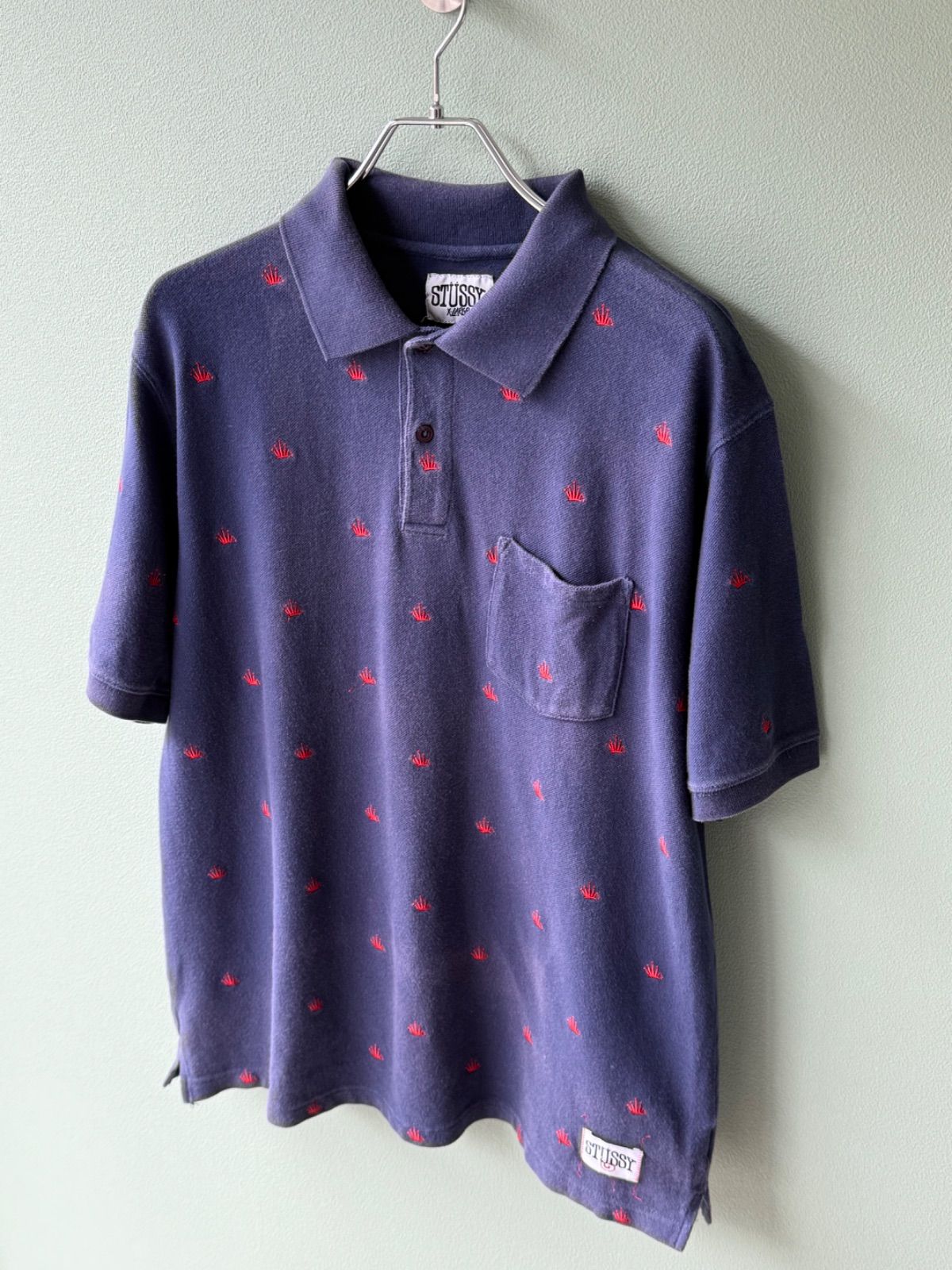 Stussy Embroidery S/S Polo Shirt