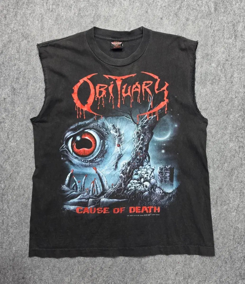 オビチュアリー Cause Of Death 90s プリンティング デスメタル バンドTシャツ L
