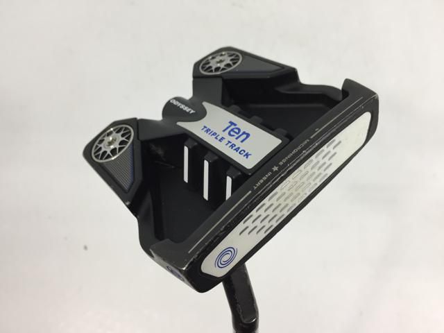 返品OK 【中古ゴルフクラブ】オデッセイ TEN S TRIPLE TRACK パター 2021 オリジナルスチール パター