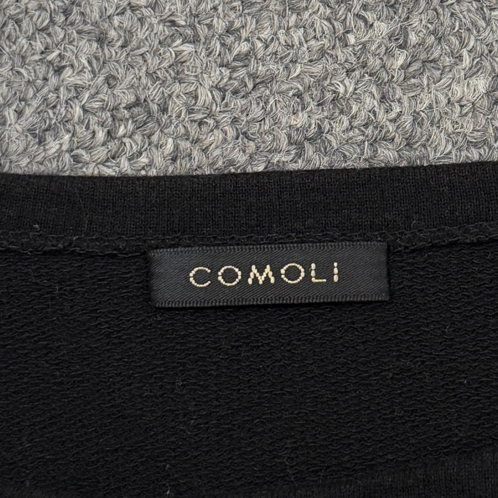 COMOLI 25AW コットンボートネック Tシャツ 長袖カットソー コモリ C03