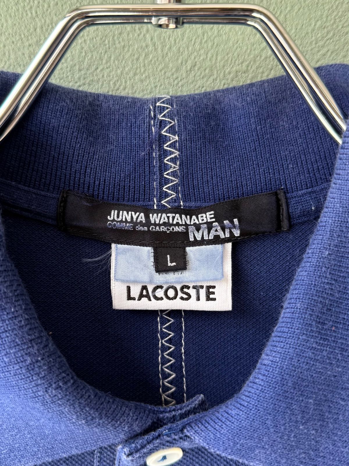 JUNYA WATANABE MAN × LACOSTE AD2007 S/S Polo Shirt - メルカリ