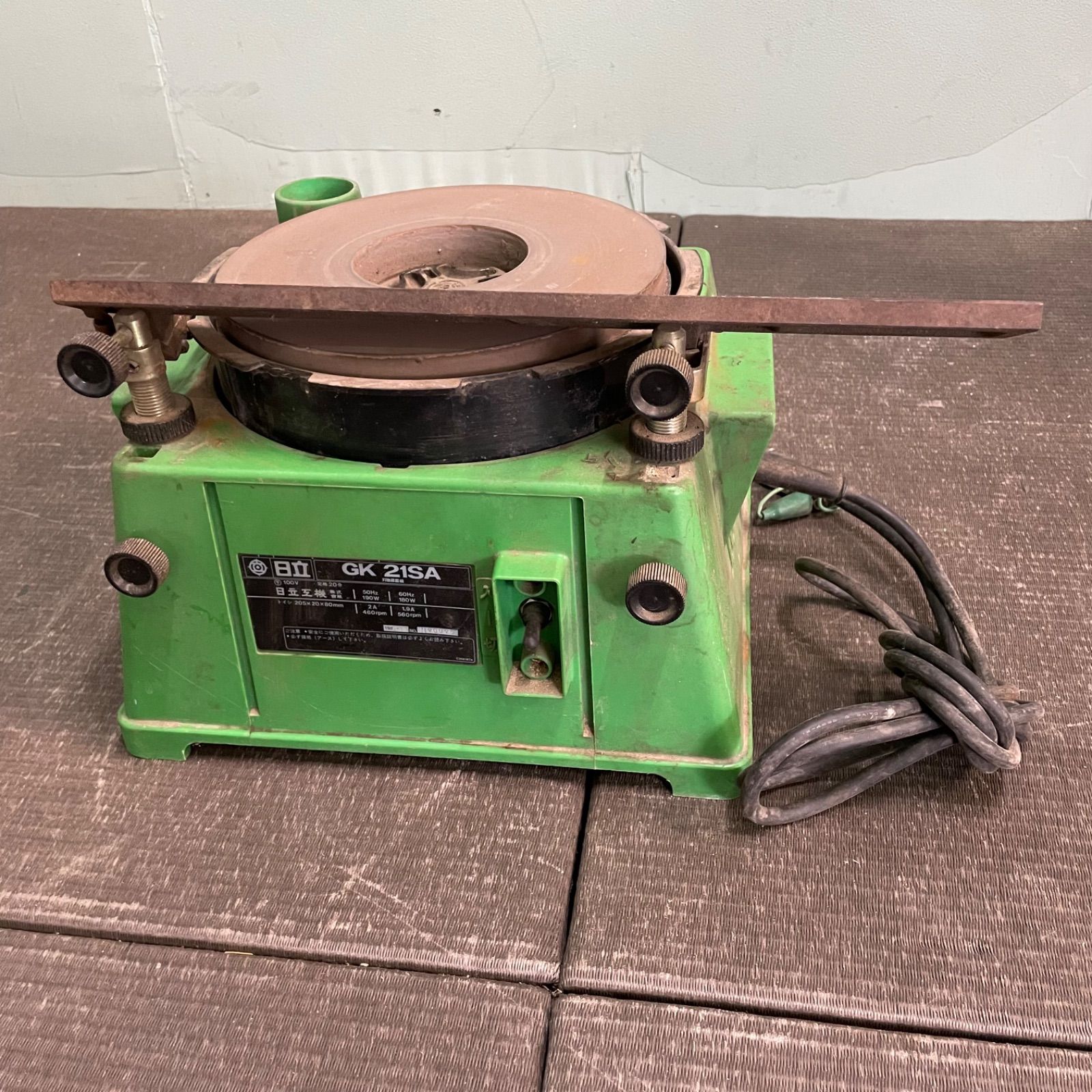 ♭ HITACHI 刃物研磨機 GK21SA 日立