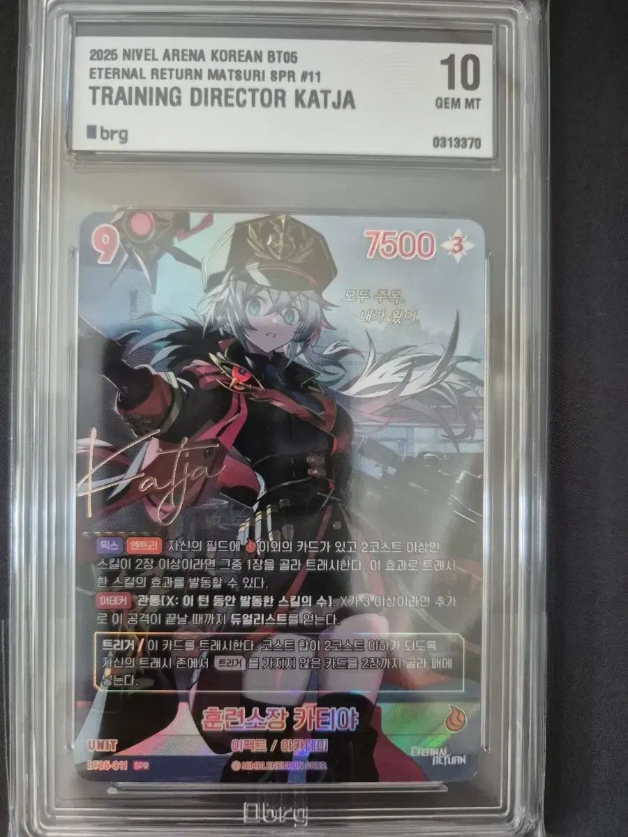 ニベルアリーナ EternalReturn カティア SPR BRG 10
