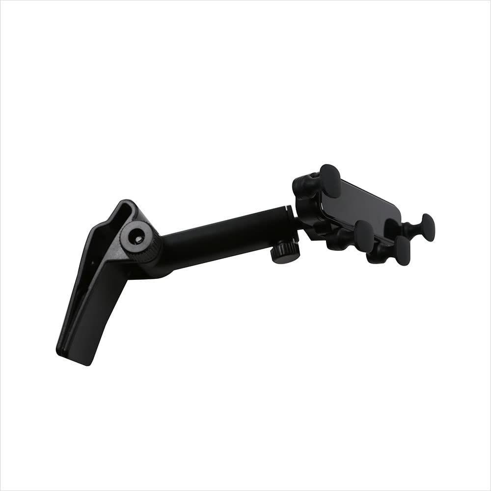 【イブデザイン オリジナル商品】フィアット500/500C シリーズ4以降・アバルト695/595 シリーズ4以降専用 モバイルホルダー フラップクリップ 重力式ホルダー付き専用スタンドセット 品番：MHF-G1 ※フィアット500C にも適合！