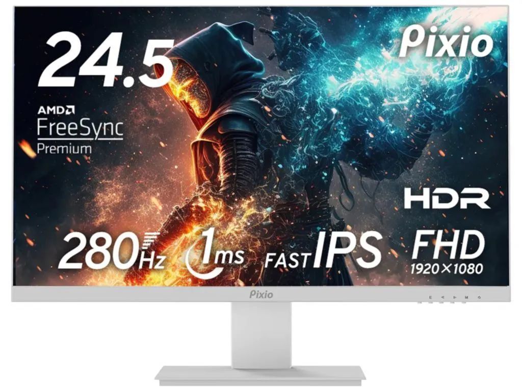 中古　美品　Pixio ディスプレイ ゲーミングモニター 本体 中古】Pixio ゲーミングモニター PX259PW 24.5インチ - メルカリ