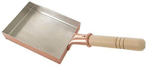 中村銅器製作所 銅製 玉子焼鍋 12長（12ｃｍ×16ｃｍ）プロ愛用の卵焼き器 卵焼き用フライパン 卵がふんわり まろやかに 日本製送料無料 cd967ec6
