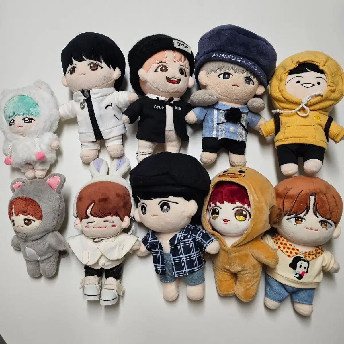 BTS シュガ(SUGA・ユンギ) ぬいぐるみ 10個 まとめ出品
