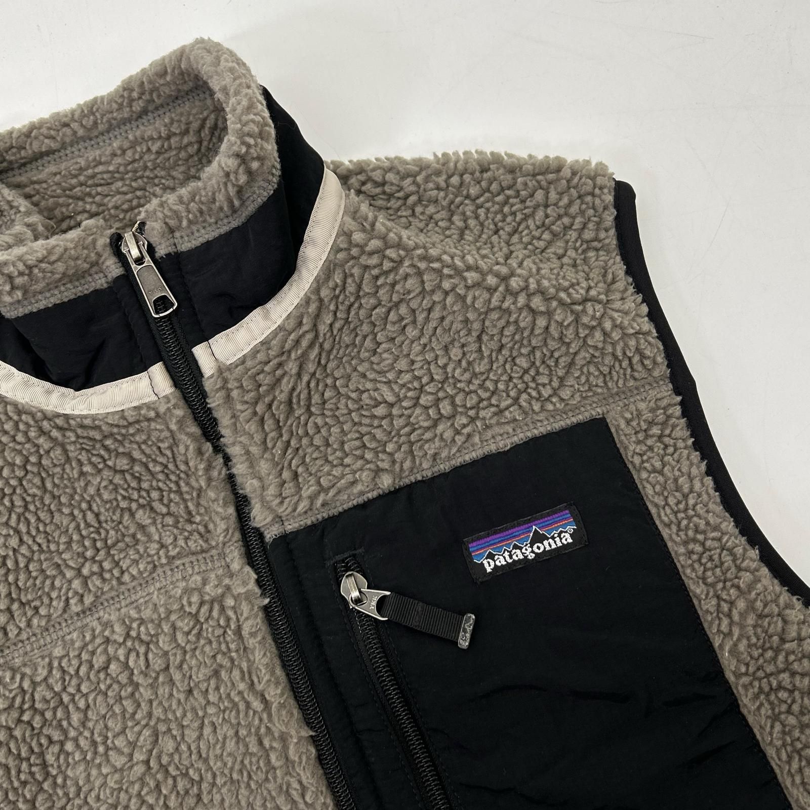 Patagonia パタゴニア ダークベージュ レトロX ベスト S - メルカリ