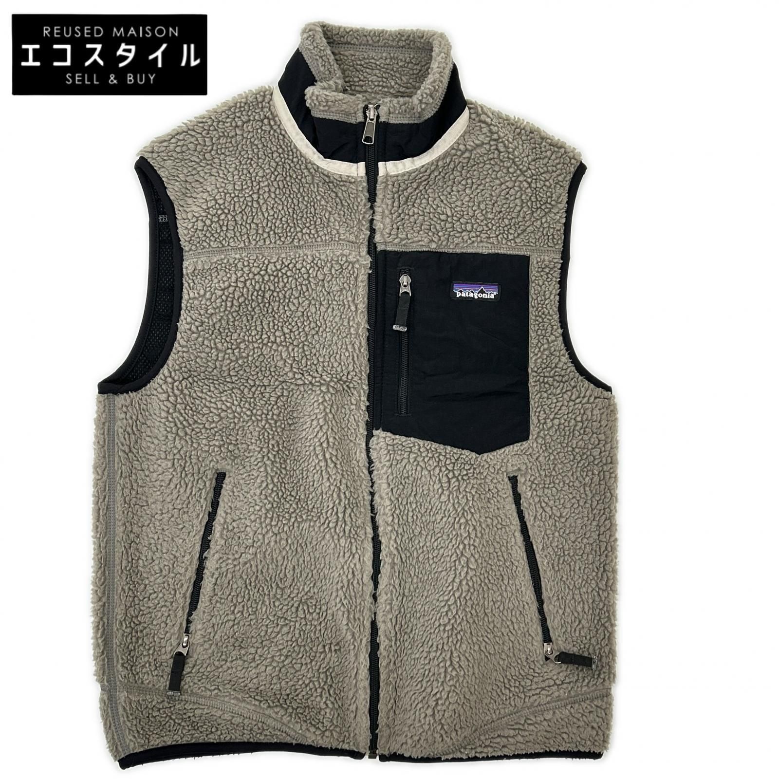 Patagonia　パタゴニア　ダークベージュ レトロX ベスト　S
