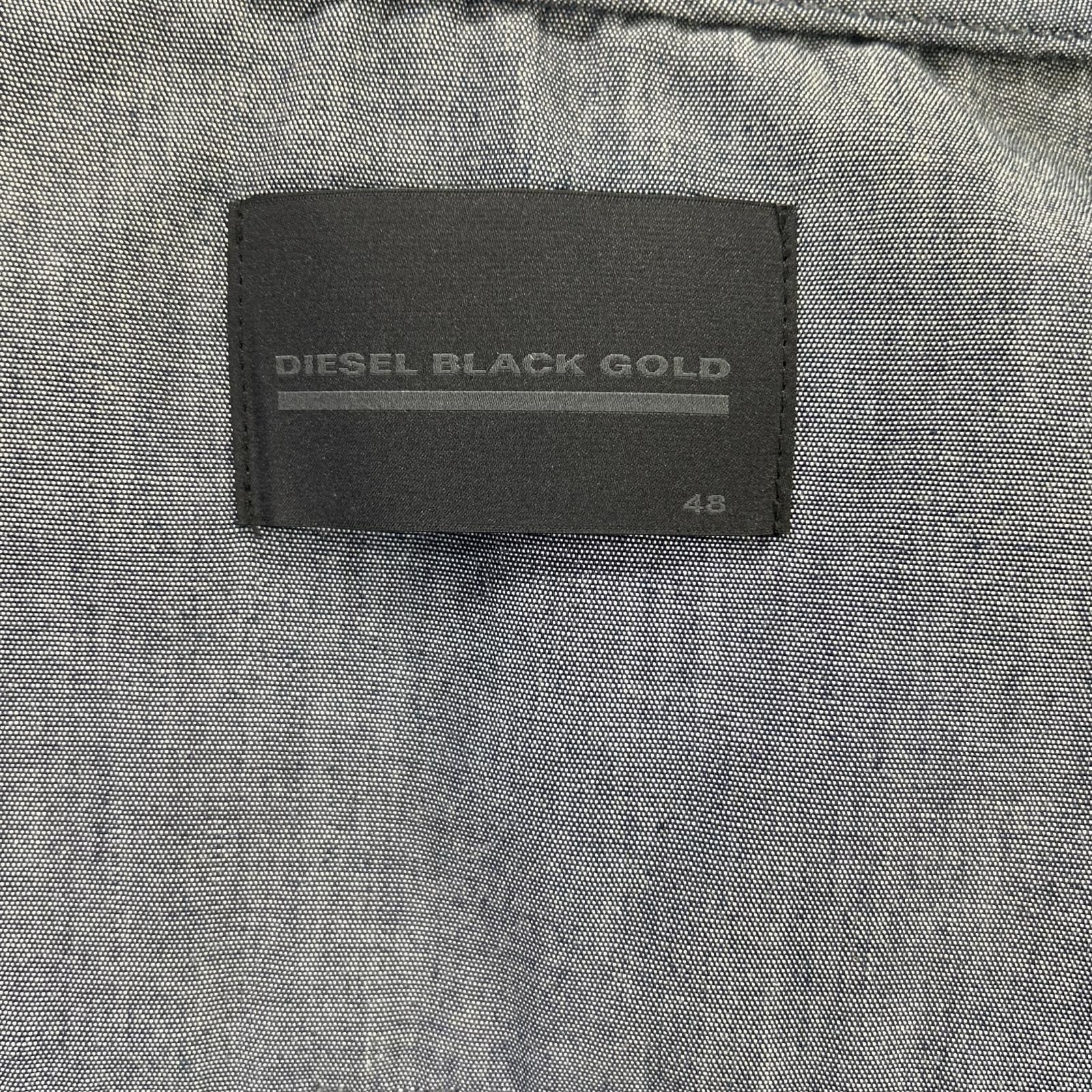 DIESEL BlackGold ディーゼルブラックゴールド ネイビー×ブルー 