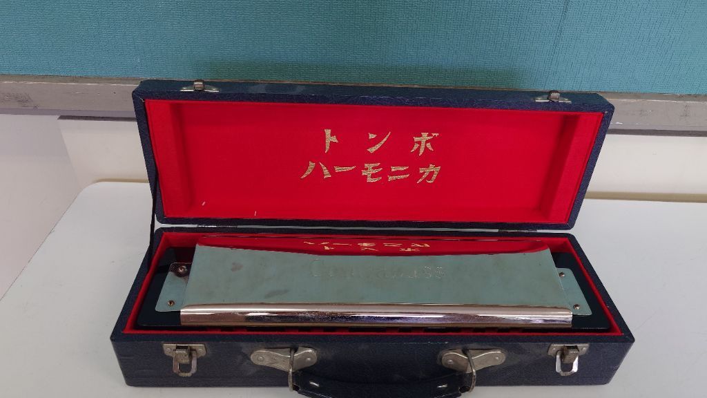 TOMBO トンボ コントラバス ハーモニカ Contrabass 専用ケース付