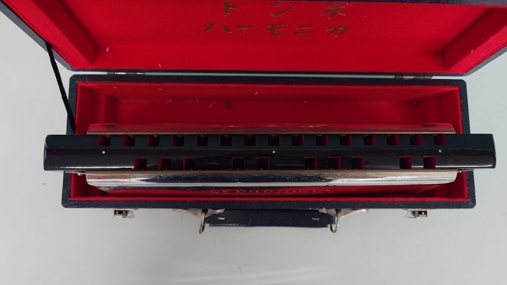 TOMBO トンボ コントラバス ハーモニカ Contrabass 専用ケース付