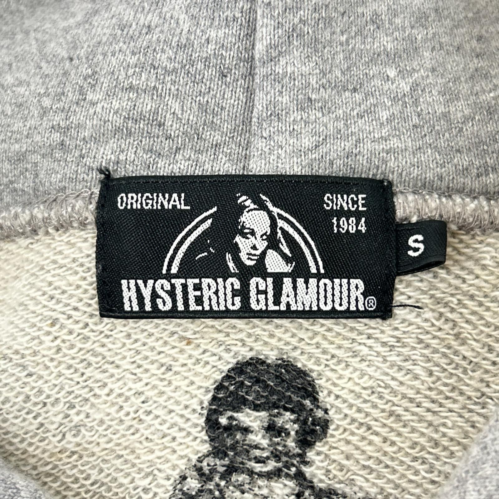 HYSTERIC GLAMOUR ヒステリックグラマー 02171CF04 グレー LICK ME LOVE プルオーバーパーカ S HYSTERIC GLAMOUR ヒステリックグラマー 02171CF04 グレー LICK ME