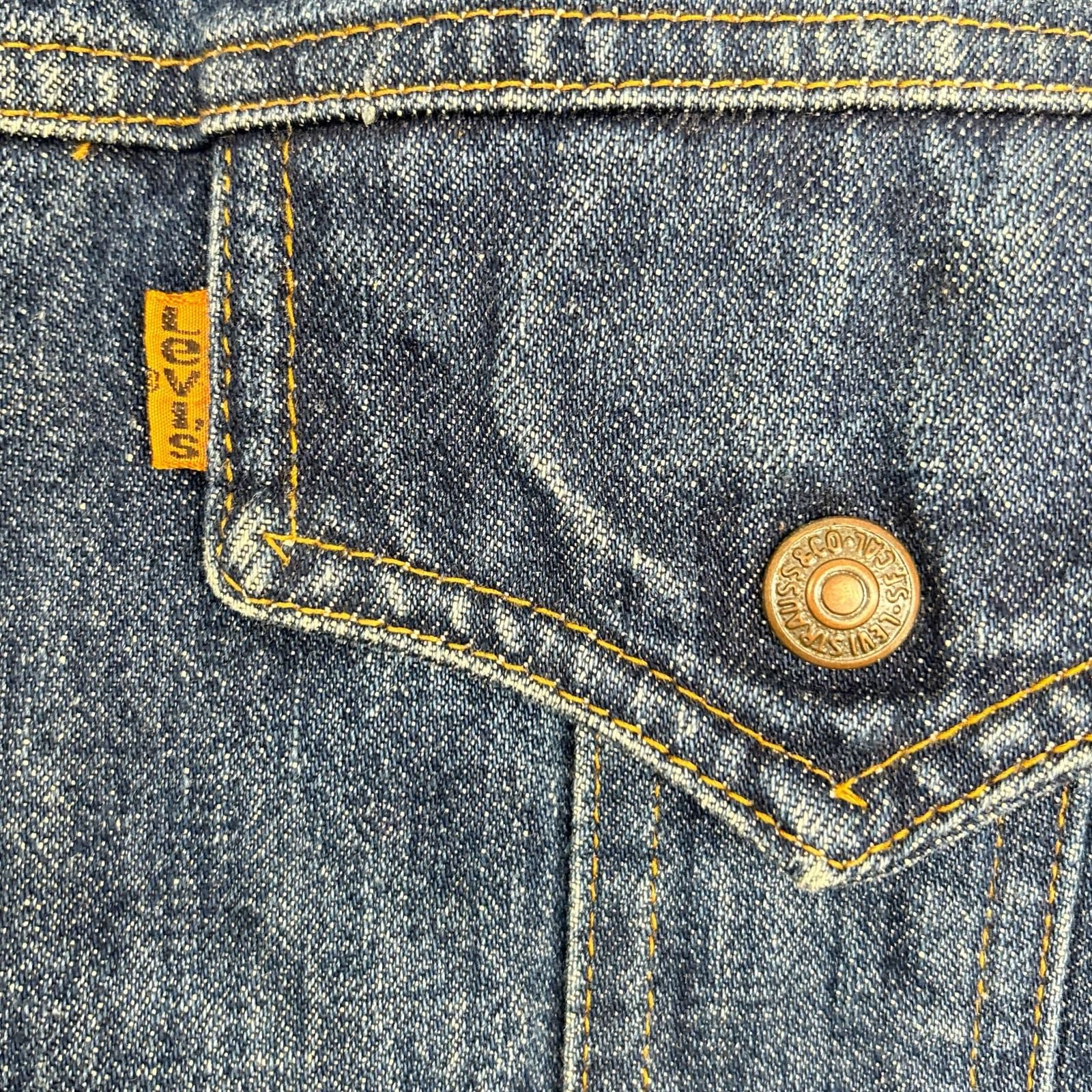 LEVI'S リーバイス オレンジタブ デニムプッシュジャケット - メルカリ
