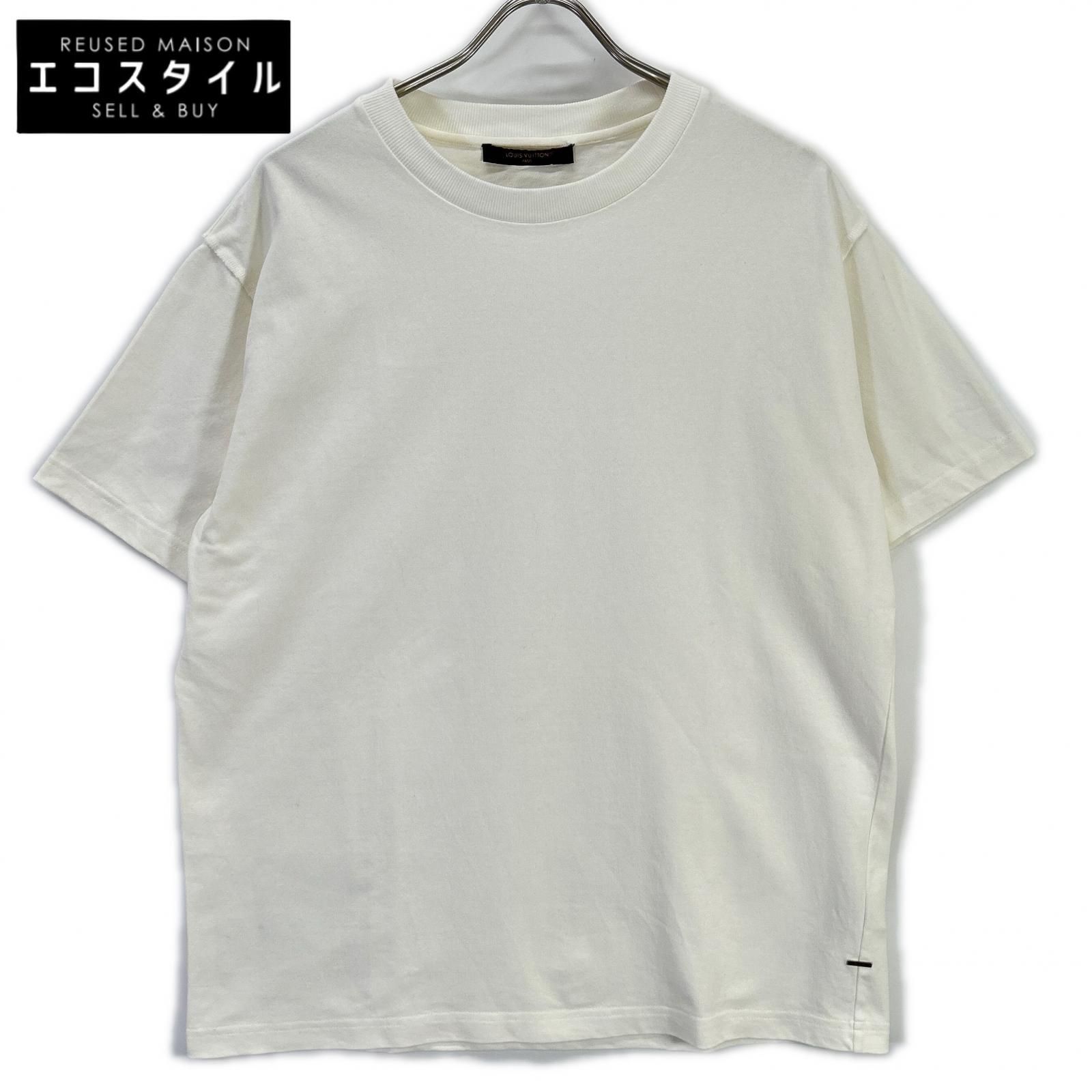 LOUIS VUITTON　ルイヴィトン　RM242Q JYN HIY47W 24SS ホワイト ステープルズエディション インサイドアウトTシャツ　L