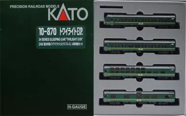 【中古】鉄道模型 1/150 24系 寝台特急 トワイライトエクスプレス 4両増結セット [10-870]