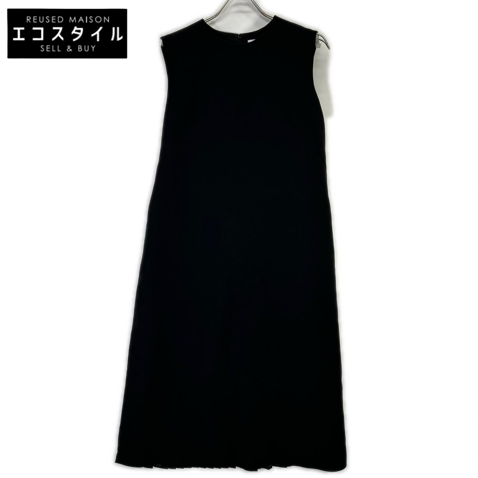 ADORE　アドーア　531-0240600 ブラック エアージョーゼットワンピース　38