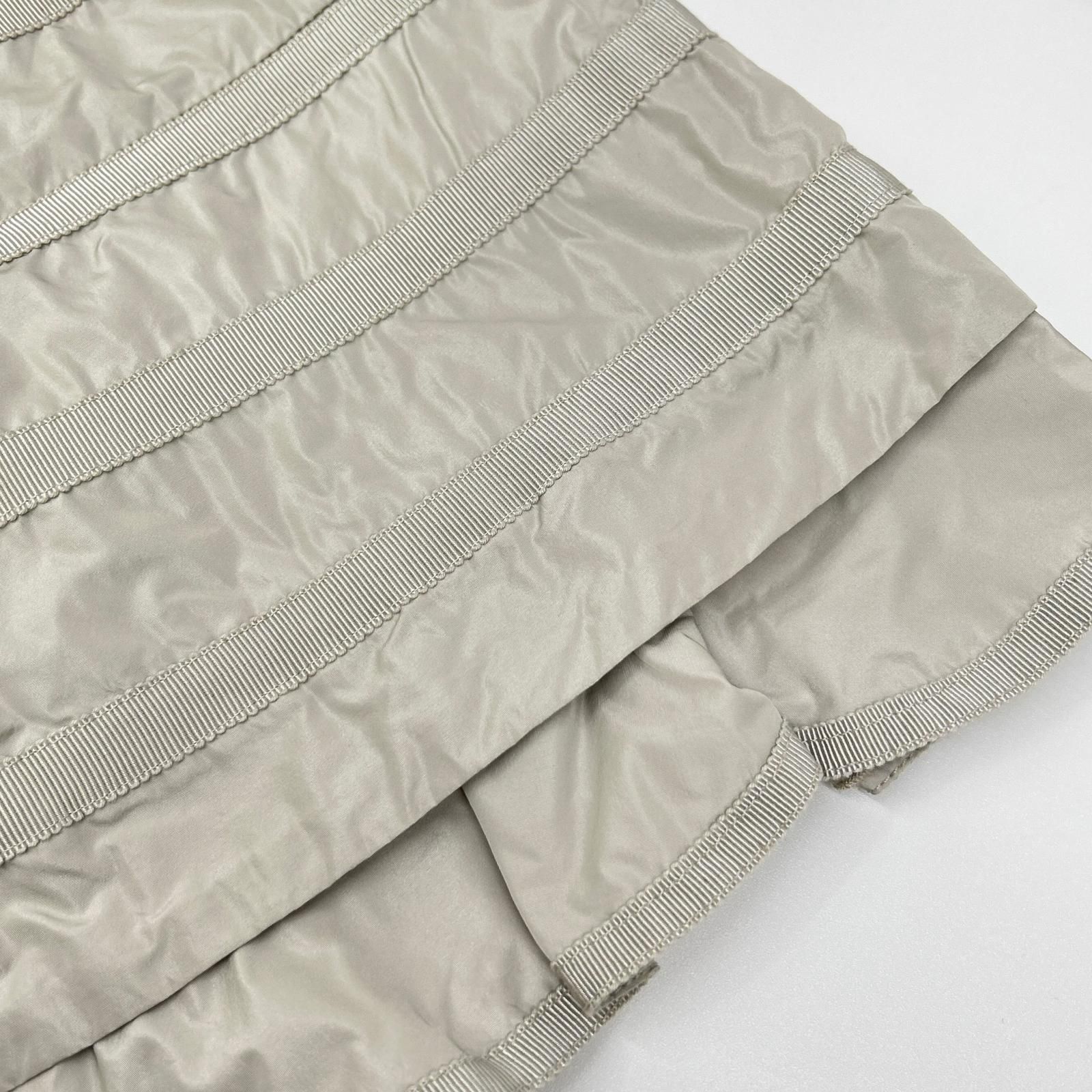 MONCLER モンクレール グレー ナイロン CARMIN ノーカラージャケット 0