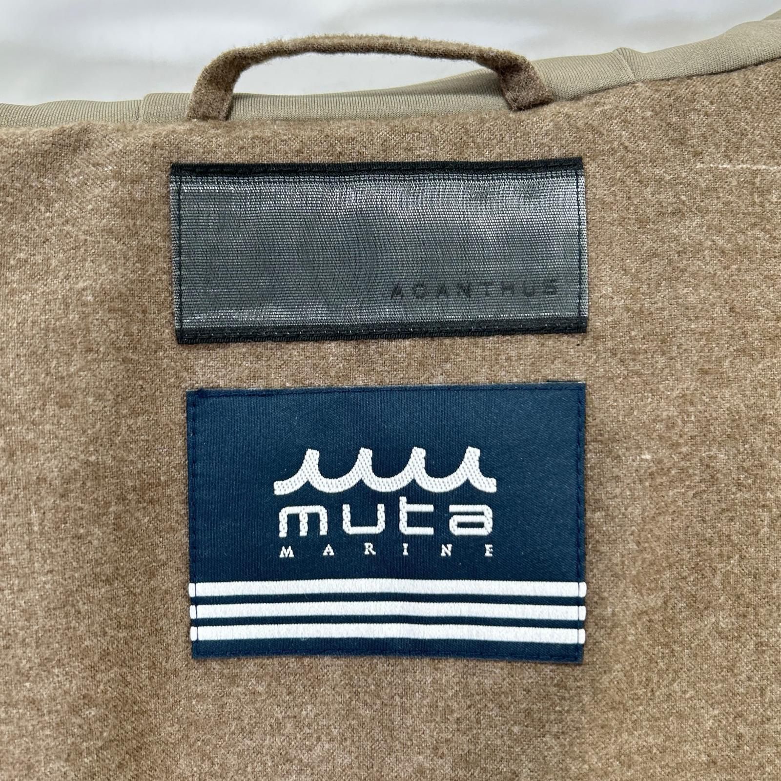 ACANTHUS アカンサス ×MUTA MARINE カーキ Nylon Hooded MA-1 XL 