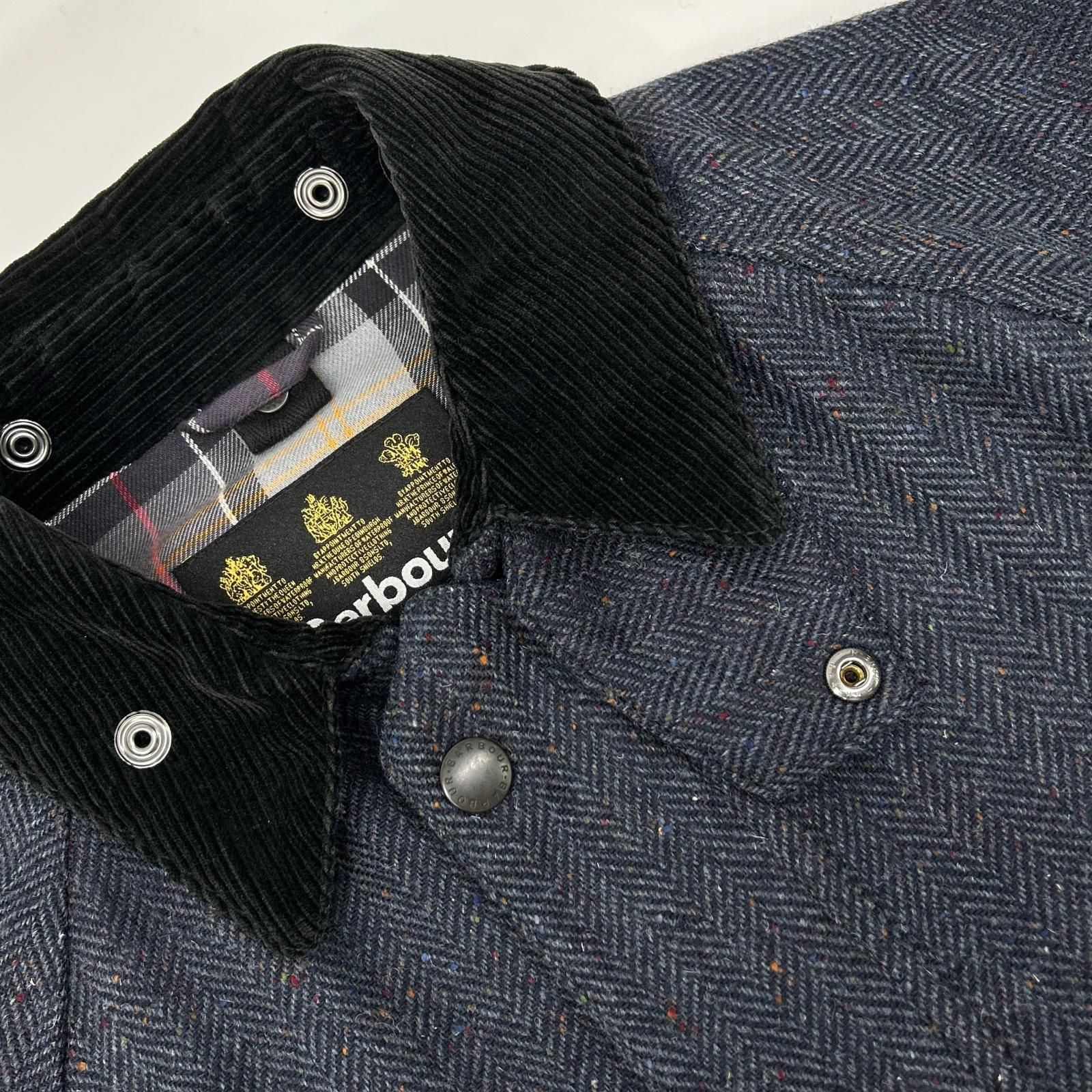 Barbour バブアー 4081443 ネイビー International Beams 別注 Bedale