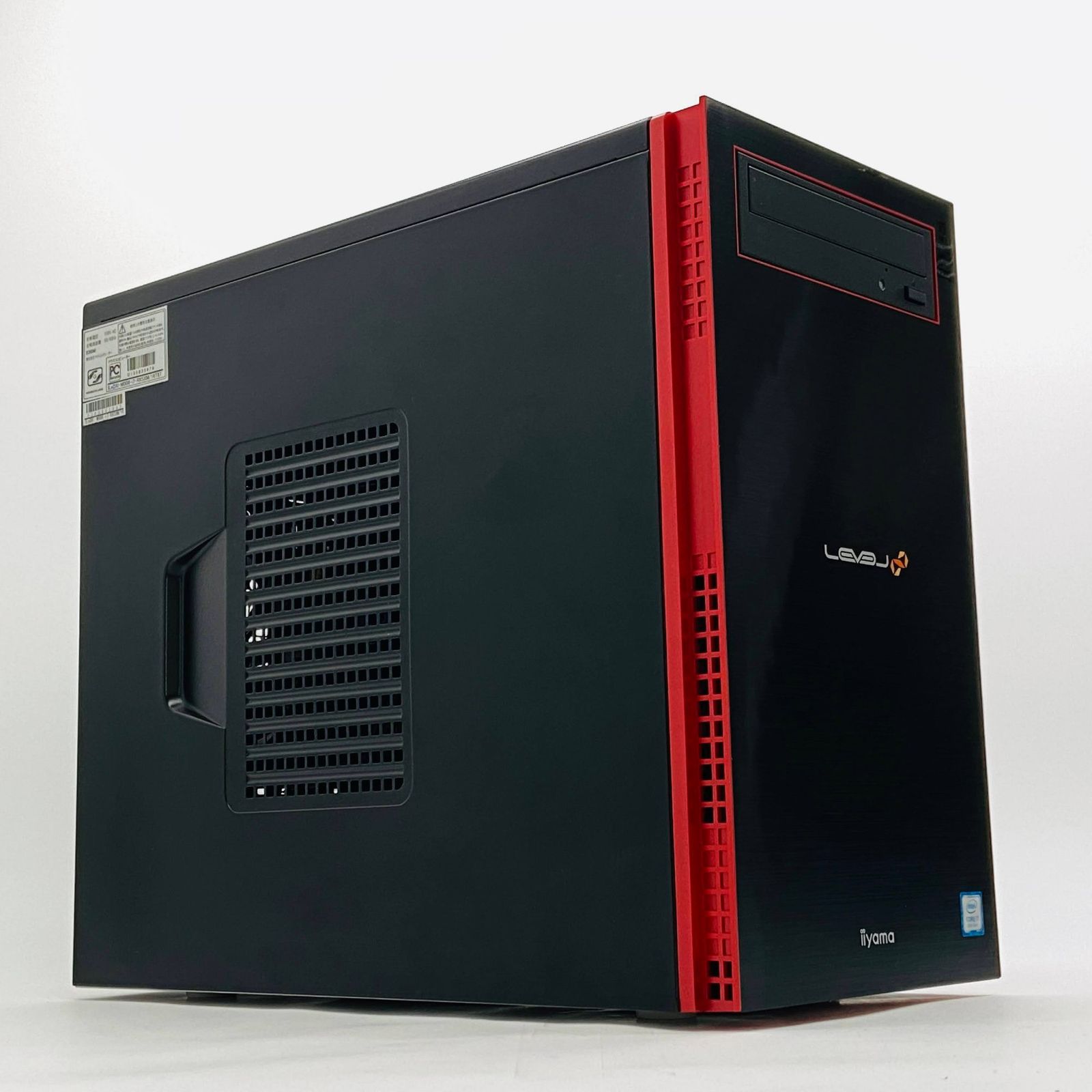 iiyama デスクトップゲーミングPC LEVEL-M0B6 i7-8700 16GB SSD512GB
