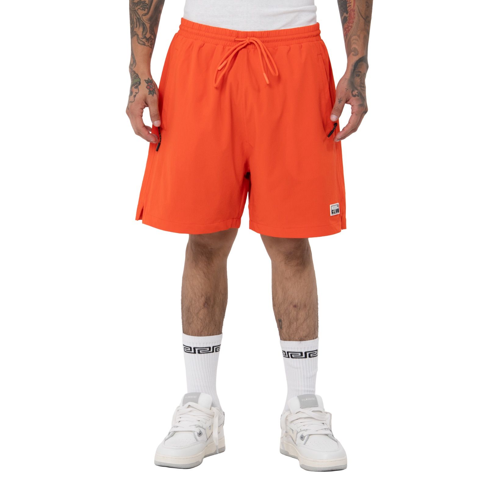 PRO CLUB Performance Stretch Nylon Active Short - 5 1/2 Inch Inseam [cherry] 13pc0504 プロクラブ ショートパンツ