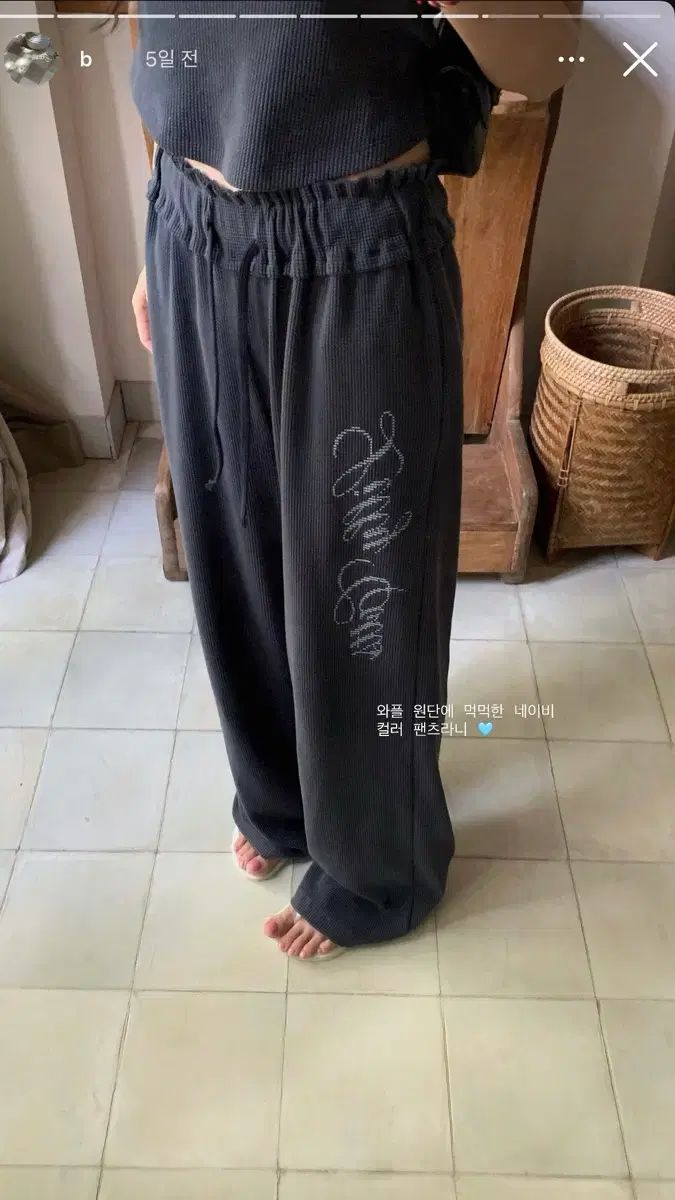 新品) リリーコッツ Lilly Waffle Pants リリーワッフルパンツ