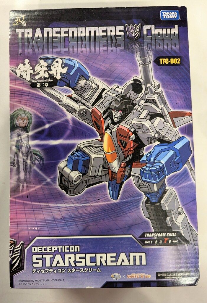 タカラトミー TF/クラウド トランスフォーマー スタースクリーム コミック付 CD02