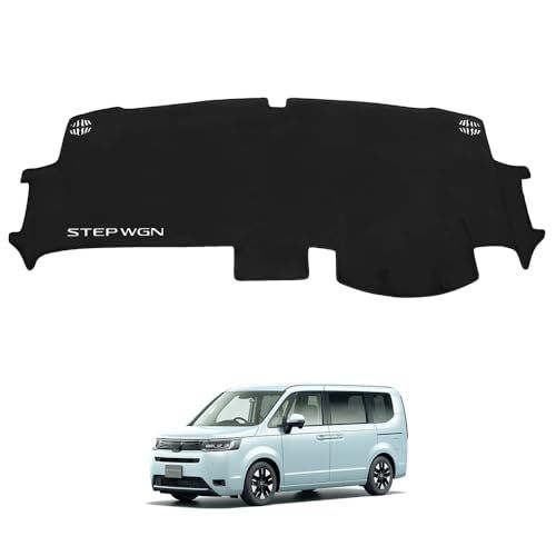 ステップワゴン RP6 RP7 RP8 ハイブリッド車用 ダッシュボードマット 日焼け防止 劣化防止 保護マット ポリエステル素材 滑り止め ロゴ付き アクセサリー 内装 カスタムパーツas