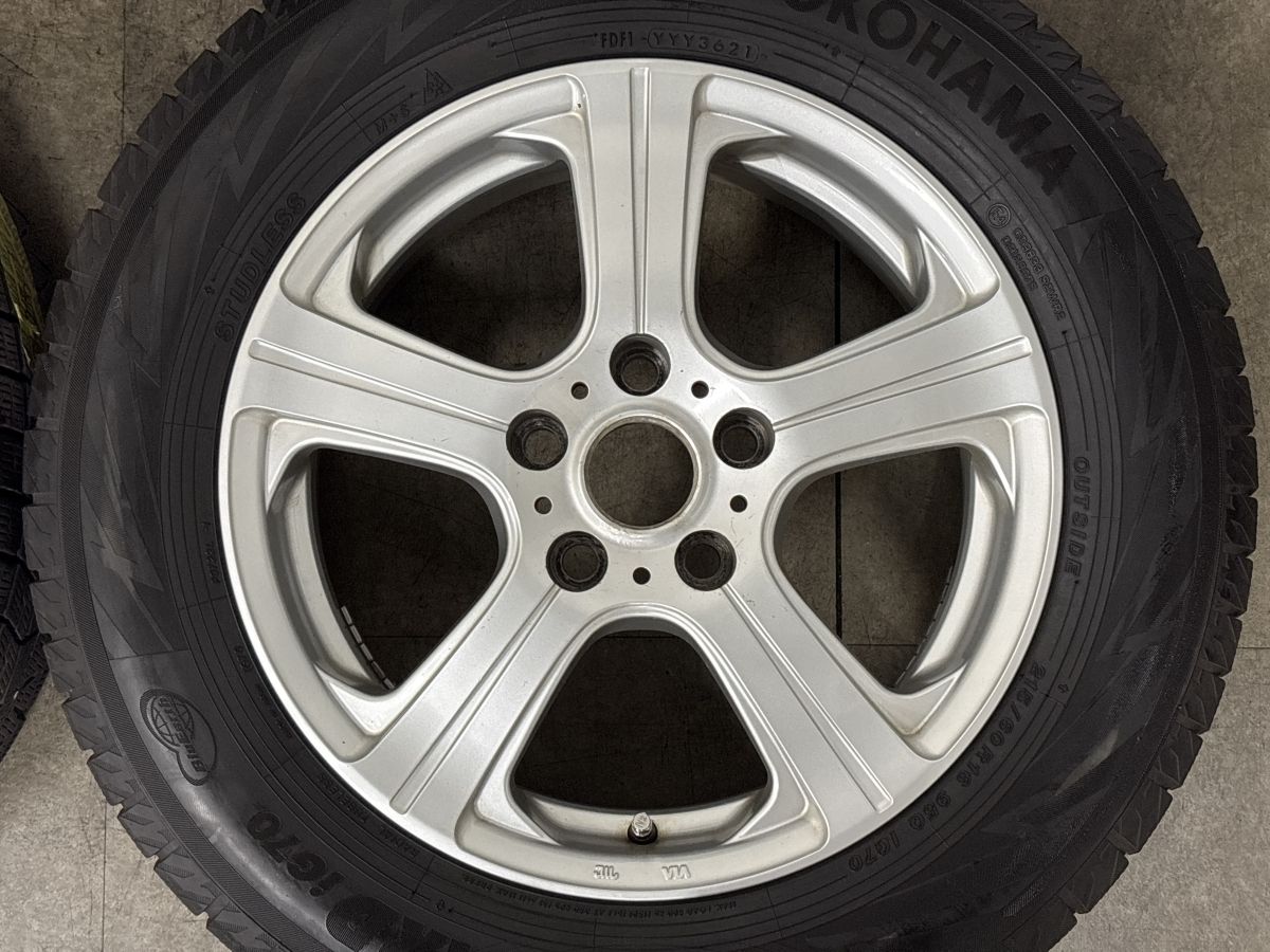 BRIDGESTONE - ヴェゼル 215/60R16 バリ山スタッドレス オデッセイWR-V 