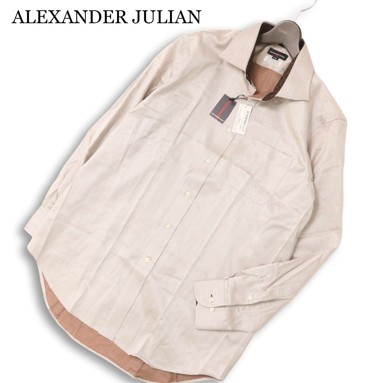 新品 未使用】 ALEXANDER JULIAN アレキサンダージュリアン 通年 長袖