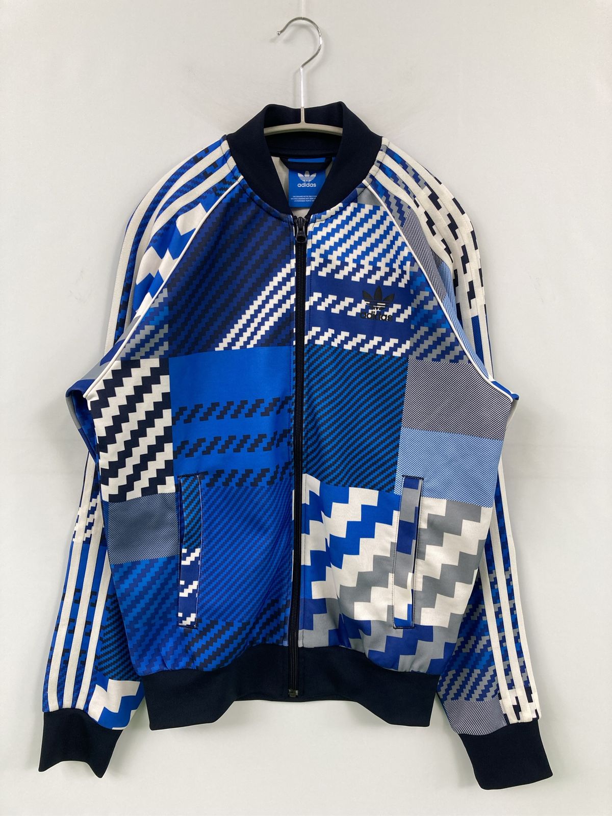 adidas アディダス ジャージ/トラックジャケット S ブルー メンズ