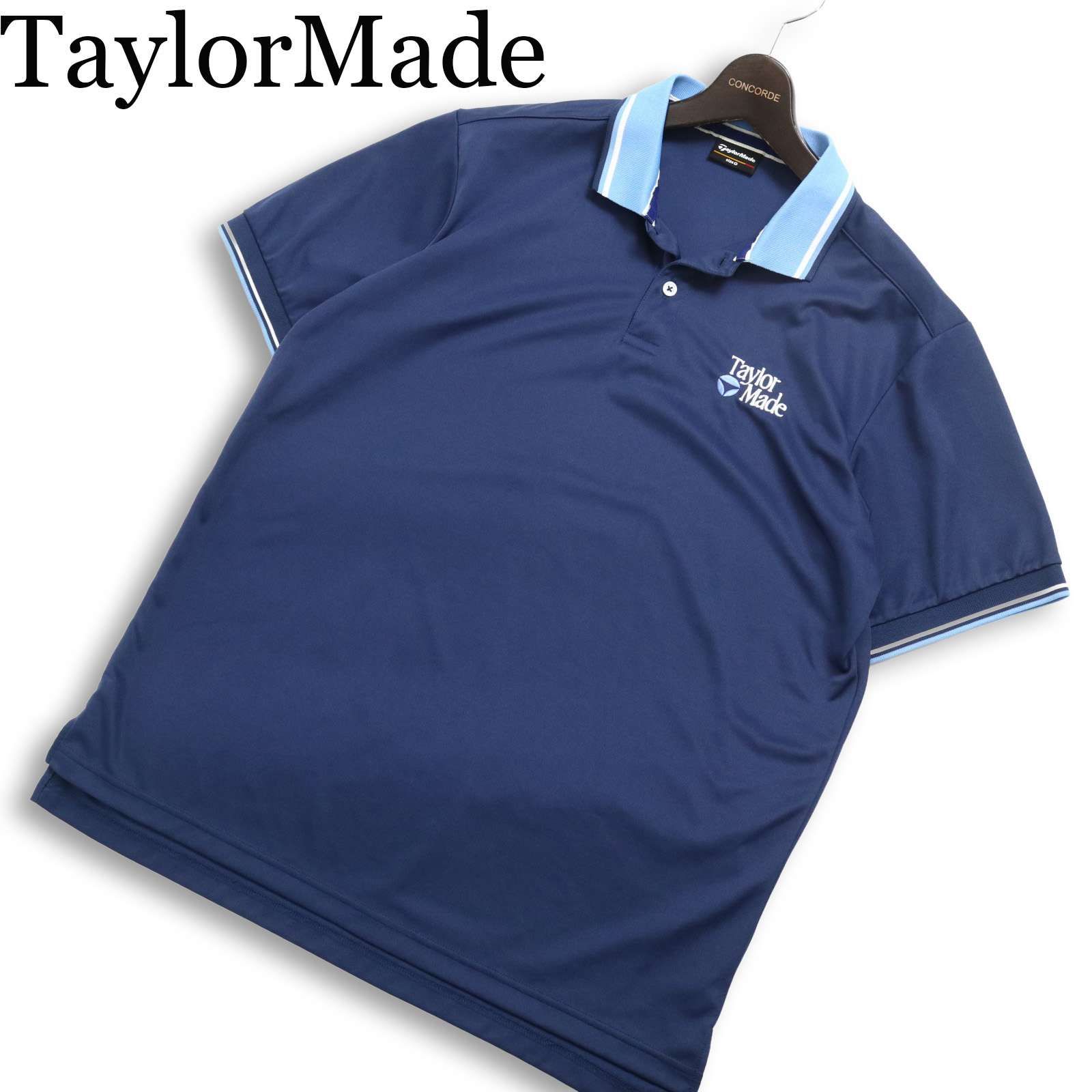 TaylorMade テーラーメイド ゴルフ 春夏☆ 半袖 ロゴ刺繍 ストレッチ