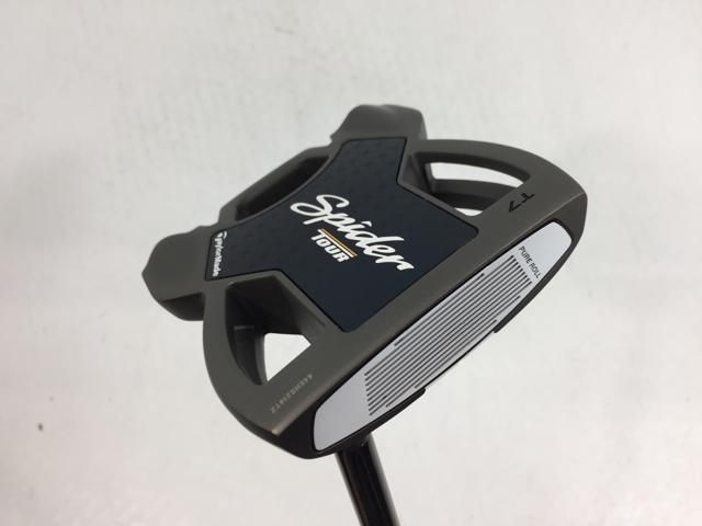 返品OK 【中古ゴルフクラブ】【超美品】テーラーメイド スパイダー ツアー ダブルベント with TruePath パター 2024 KBS BLACK STEPLESS スチール パター