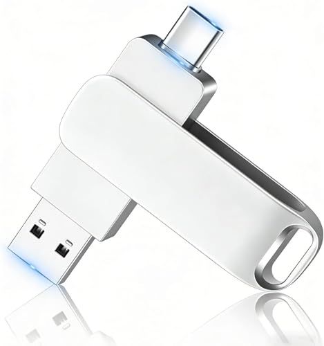 USBメモリ 【2TB 大容量 高速】 大容量 USB&Type-C メモリ フラッシュメモリ 外付けストレージ usb 2tb 360度回転 スマートフォン・Mac・Windows PC・iPad・Apple 15など対応 合金製 高速データ転送 C U★m