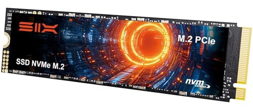 SIX NVMe M.2 SSD PCIe Gen4x4 2TB M.2 2280規格 最大7350MB/s読込 - PS5メモリー拡張対応/ヒートシンク付属 ノートPC・デスクトップ用内蔵SSD ゲーミング高速化★m