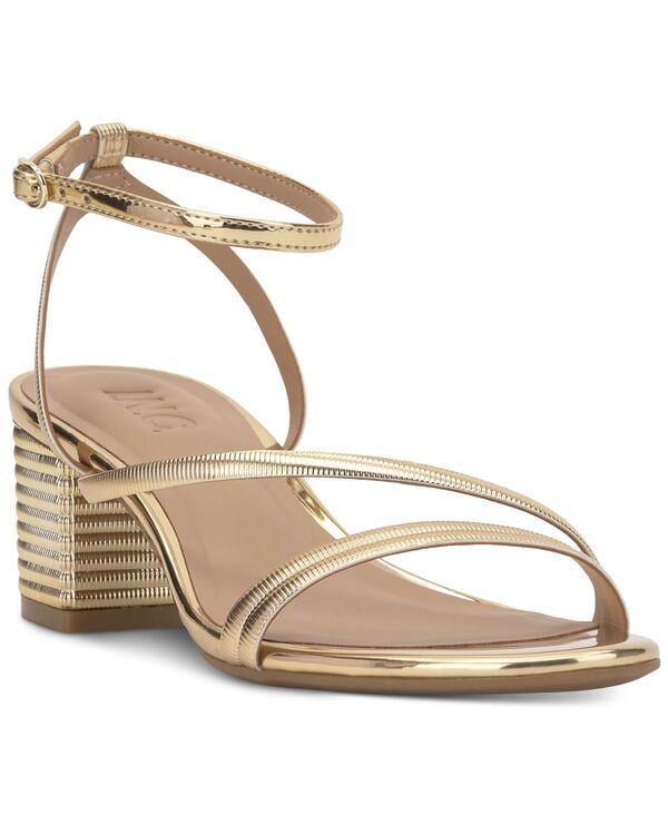 アイエヌシー インターナショナル コンセプト レディース シューズ サンダル INC International Concepts Womens Unice Dress Sandals Gold ゴー