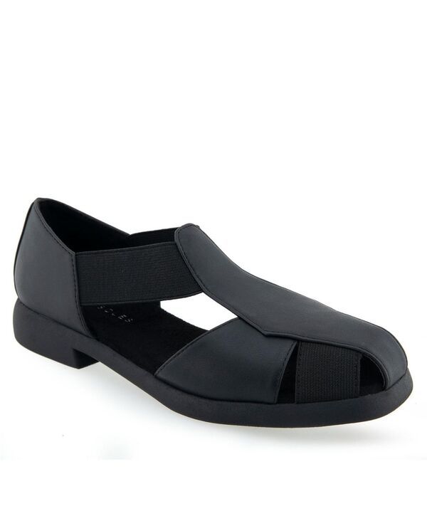 エアロソールズ レディース シューズ サンダル Aerosoles Womens 4Give Closed Toe Sandals Black ブラック