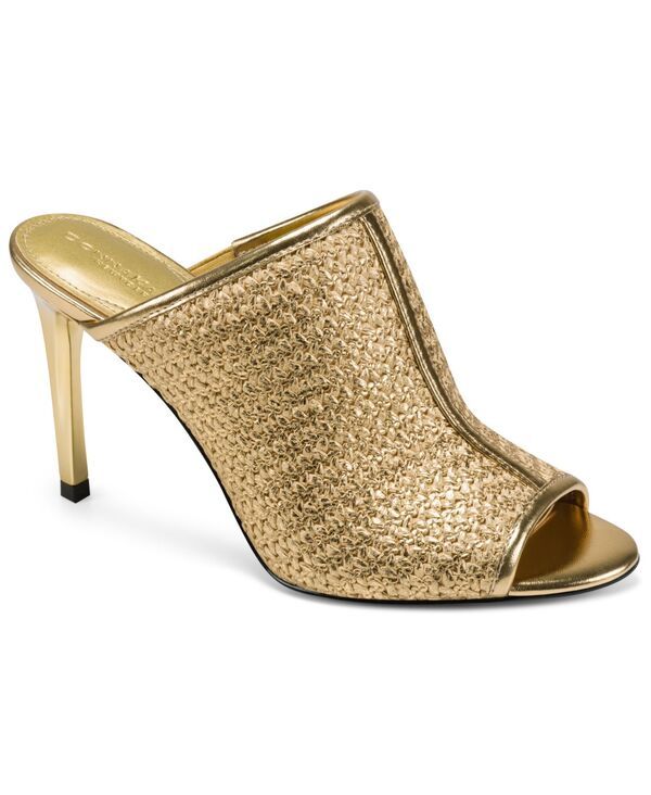 ダナ キャラン ニューヨーク レディース シューズ サンダル ヒール Donna Karanew York Womens Donna Heeled Mules Gold ゴールド