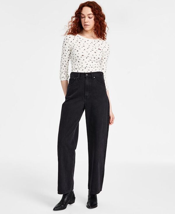 リーバイス レディース ボトムス デニムパンツ ジーンズ Levis Womens CinchWaist Lightweight Baggy Jeans Capturing Moments